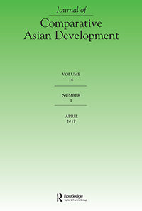 Cover image for Journal of Comparative Asian Development, Volume 16, Issue 1