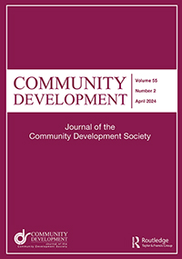Cover image for Community Development, Volume 55, Issue 2