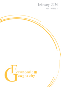 Cover image for Economic Geography, Volume 100, Issue 1