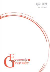 Cover image for Economic Geography, Volume 100, Issue 2