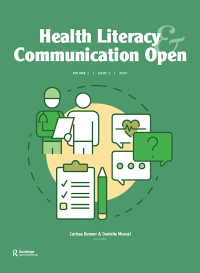 Cover image for Health Literacy and Communication Open, Volume 1, Issue 1