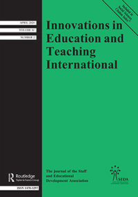 Cover image for Innovations in Education and Teaching International, Volume 61, Issue 2