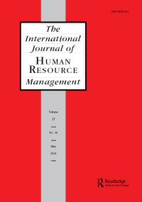Cover image for The International Journal of Human Resource Management, Volume 35, Issue 10