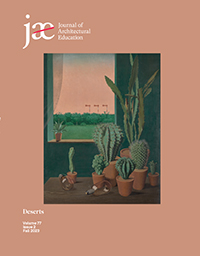 Cover image for Journal of Architectural Education, Volume 77, Issue 2