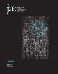Cover image for Journal of Architectural Education, Volume 78, Issue 1