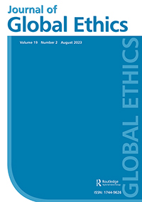 Cover image for Journal of Global Ethics, Volume 19, Issue 2