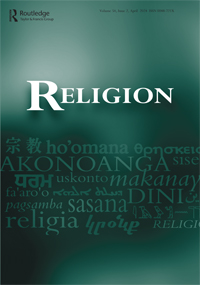 Cover image for Religion, Volume 54, Issue 2