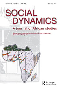 Cover image for Social Dynamics, Volume 49, Issue 2