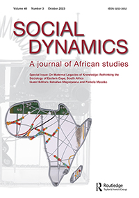 Cover image for Social Dynamics, Volume 49, Issue 3
