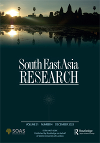 Cover image for South East Asia Research, Volume 31, Issue 4