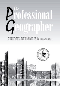 Cover image for The Professional Geographer, Volume 76, Issue 2