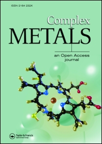 Cover image for Complex Metals, Volume 1, Issue 1