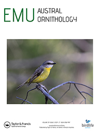 Cover image for Emu - Austral Ornithology, Volume 124, Issue 2