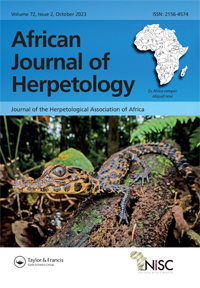 Cover image for African Journal of Herpetology, Volume 72, Issue 2