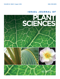 Cover image for Israel Journal of Plant Sciences, Volume 63, Issue 3