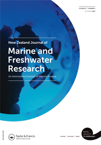 Cover image for New Zealand Journal of Marine and Freshwater Research, Volume 57, Issue 4