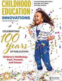 Cover image for Childhood Education, Volume 100, Issue 1