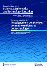 Cover image for Canadian Journal of Science, Mathematics and Technology Education, Volume 17, Issue 3