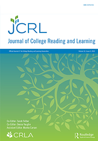 Cover image for Journal of College Reading and Learning, Volume 53, Issue 4