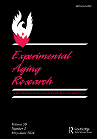 Cover image for Experimental Aging Research, Volume 50, Issue 3