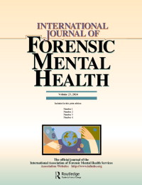 Cover image for International Journal of Forensic Mental Health, Volume 23, Issue 2
