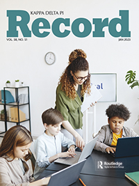 Cover image for Kappa Delta Pi Record, Volume 58, Issue sup1