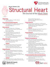 Cover image for Structural Heart, Volume 5, Issue 6
