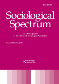 Cover image for Sociological Spectrum, Volume 44, Issue 2