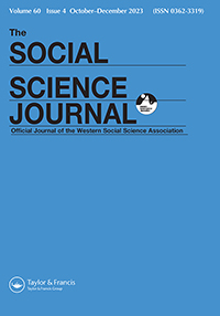 Cover image for The Social Science Journal, Volume 60, Issue 4