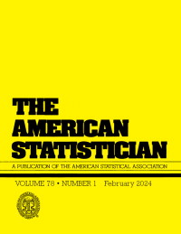 Cover image for The American Statistician, Volume 78, Issue 1