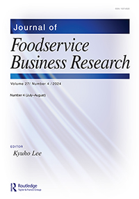 Cover image for Journal of Foodservice Business Research, Volume 27, Issue 4