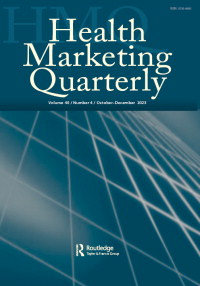 Cover image for Health Marketing Quarterly, Volume 40, Issue 4
