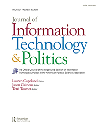 Cover image for Journal of Information Technology & Politics, Volume 21, Issue 2