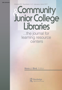 Cover image for Community & Junior College Libraries, Volume 23, Issue 1-2