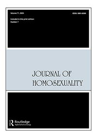 Cover image for Journal of Homosexuality, Volume 71, Issue 7