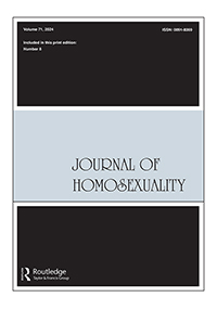 Cover image for Journal of Homosexuality, Volume 71, Issue 8