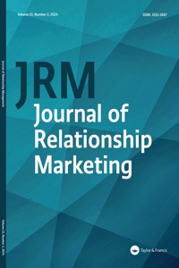 Cover image for Journal of Relationship Marketing, Volume 23, Issue 2