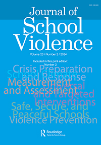 Cover image for Journal of School Violence, Volume 23, Issue 2
