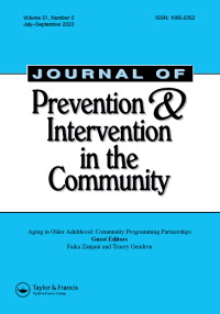 Cover image for Journal of Prevention & Intervention in the Community, Volume 51, Issue 3