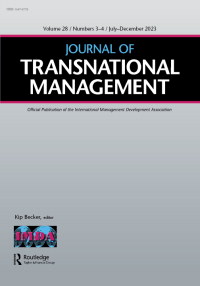 Cover image for Journal of Transnational Management, Volume 28, Issue 3-4