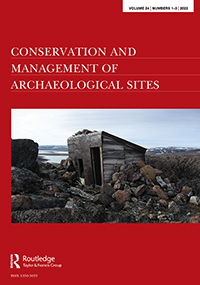 Cover image for Conservation and Management of Archaeological Sites, Volume 24, Issue 1-3