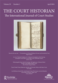Cover image for The Court Historian, Volume 29, Issue 1