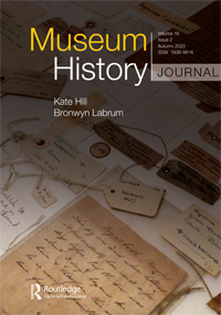 Cover image for Museum History Journal, Volume 16, Issue 2