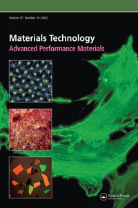 Cover image for Materials Technology, Volume 39, Issue 1