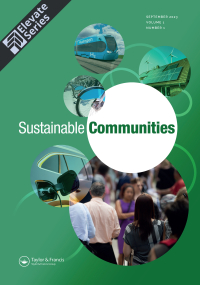 Journal cover image for Sustainable Communities