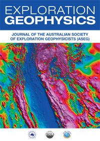 Journal cover image for Exploration Geophysics