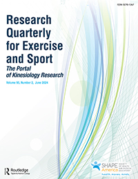 Journal cover image for Research Quarterly for Exercise and Sport