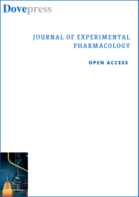 Cover image for Journal of Experimental Pharmacology, Volume 15, 2023