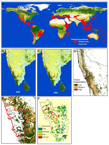 Figure 2 Top-down approach for global biodiversity hotspots monitoring and prioritization.