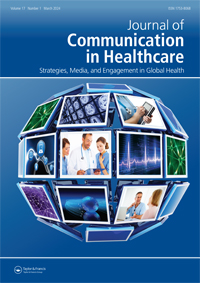 Cover image for Journal of Communication in Healthcare, Volume 17, Issue 1, 2024